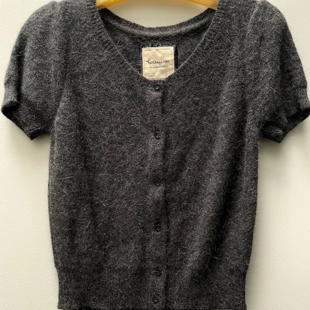 Heritage 1981 Knit Short Sleeve Cardigan Sweater
